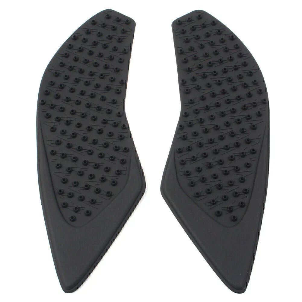 Black Tank Traction Side Pad Decals for Yamaha YZF-R1 (2015-2016)
