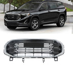 Front Bumper Grille for GMC Terrain (2018-2021) Chrome & Black