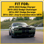 Set of 4 Steering Wheel Frame Cover Trim for Dodge Challenger/Charger (2015–2023)