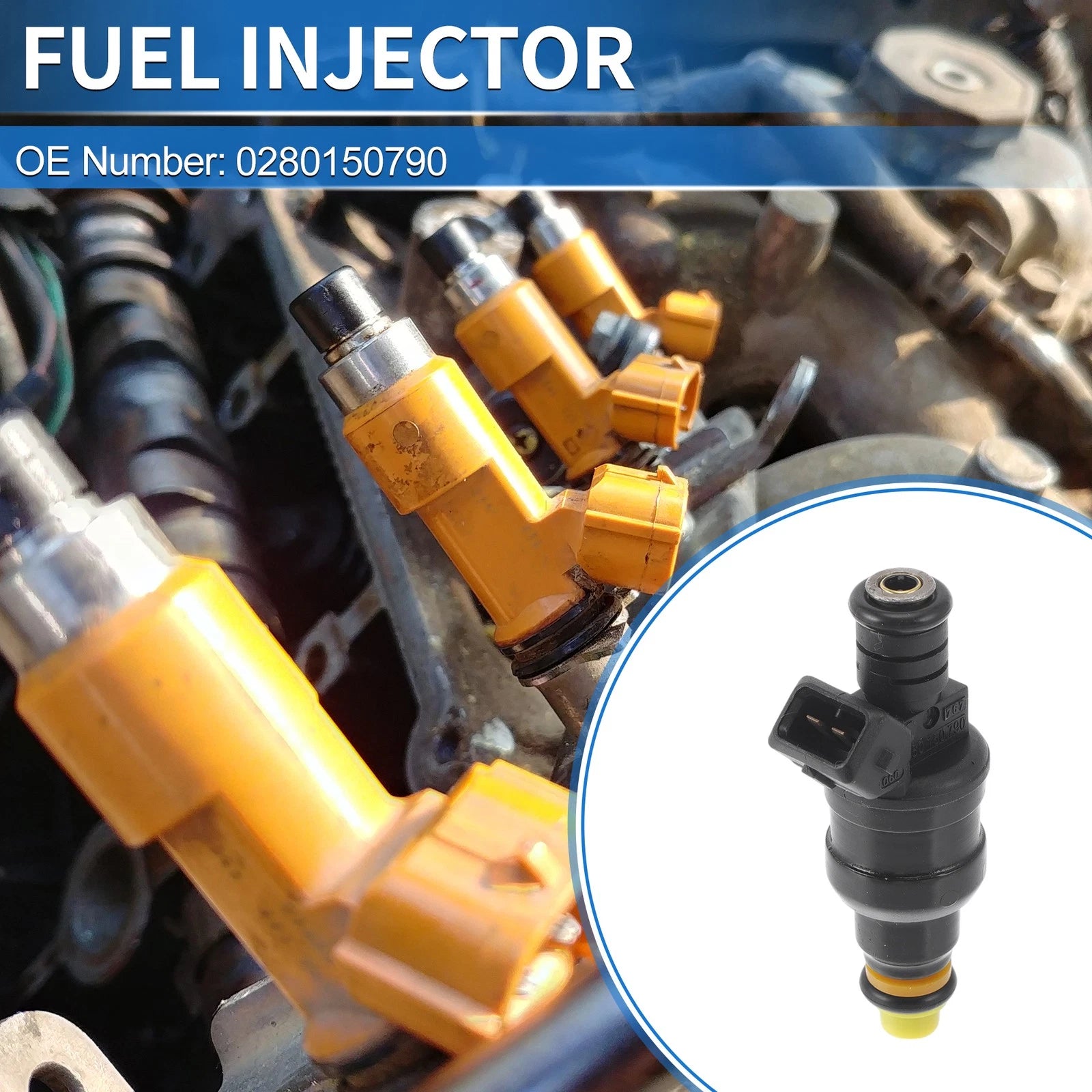 1 Pc Fuel Injector No.0280150790 for Toyota Lexcen (1990–1998)