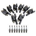 NGK Ignition Coil & 8 Nickel Spark Plugs Kit for Savana 1500 (2003–2006)
