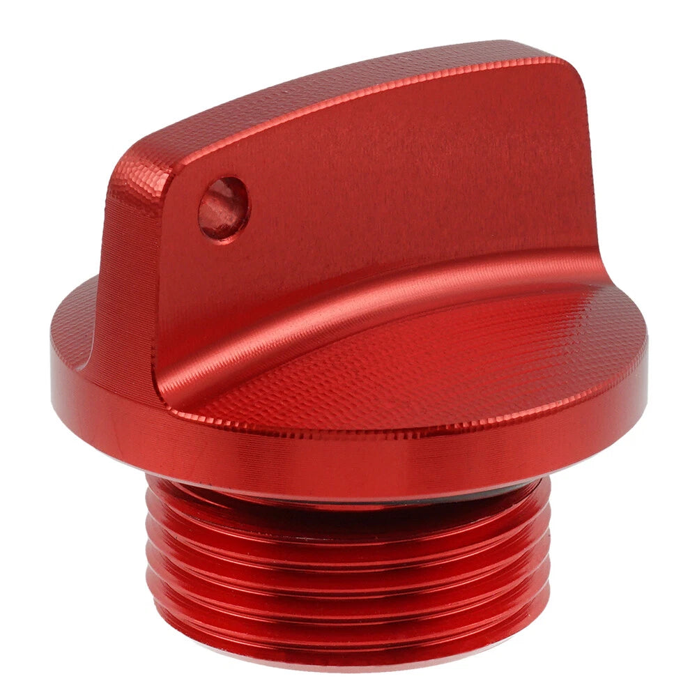 Billet Aluminum Oil Filter Cap Anodized Red for Ducati Monster 1000 (2002–2007)