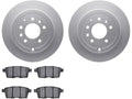 Rear Brake Pad and Rotor Kit for Mazda CX-7 (2007–2012) TN313CW