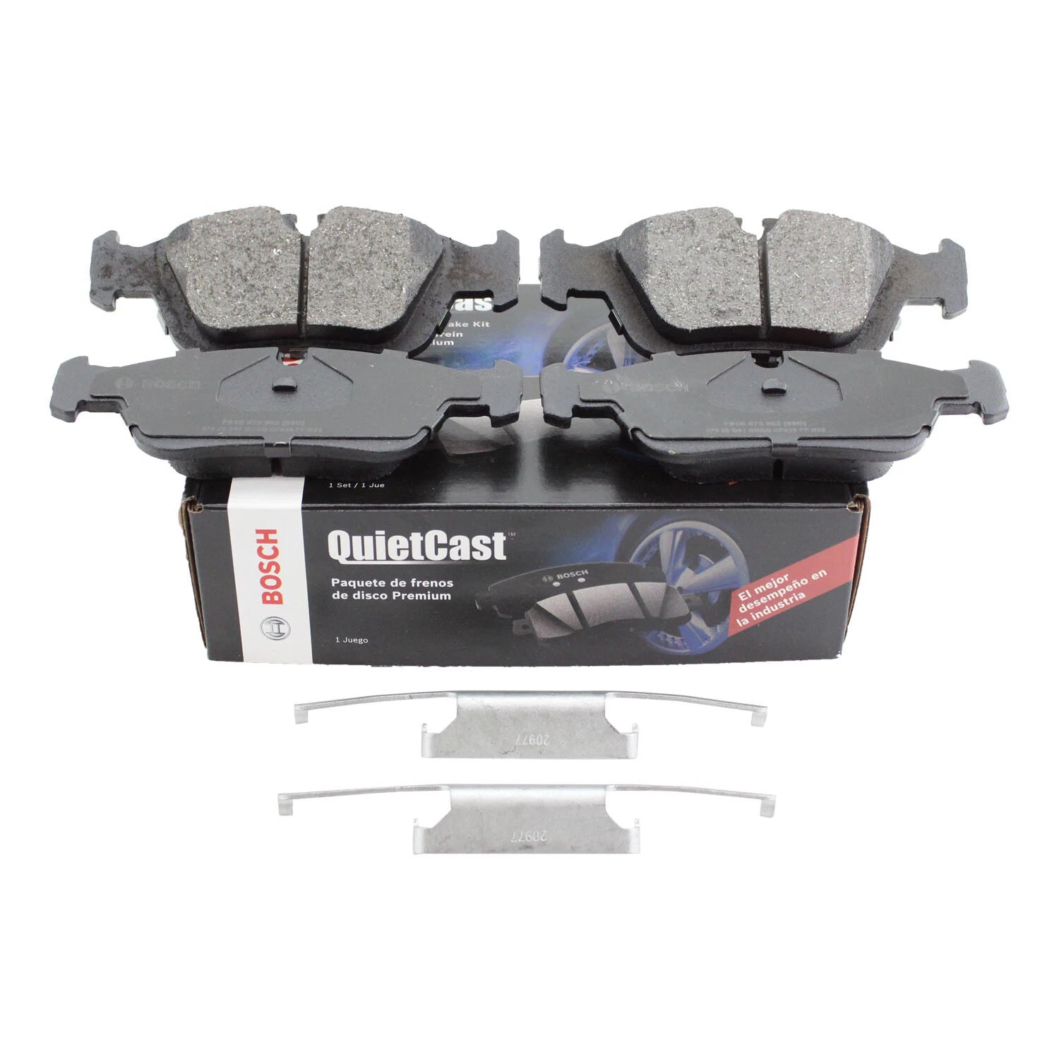 Bosch QuietCast Front Ceramic Brake Pads for BMW Z3 (1996–2002)