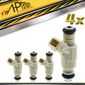 Set of 4 Fuel Injectors for Ford Escort (1997–2002) Mercury Tracer (1997–1999)