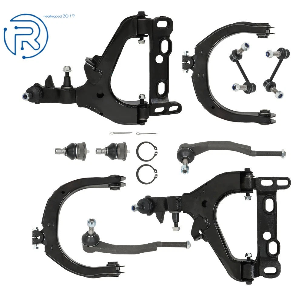 10PCS Front Control Arms Suspension Kit for Isuzu Ascender, Buick Rainier (2004–2007)