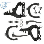 10PCS Front Control Arms Suspension Kit for Isuzu Ascender, Buick Rainier (2004–2007)