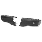 Pair of Black Rear Bumper End Caps for Ford Ranger (2019–2023)