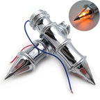 Spike 1" Hand Grip with Turn Signals for Kawasaki Vulcan 500 800 900 1500