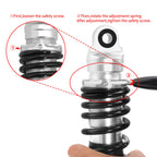 Remote Reservoir Rear Suspension Shocks for Harley Touring Road King (2014–2024)