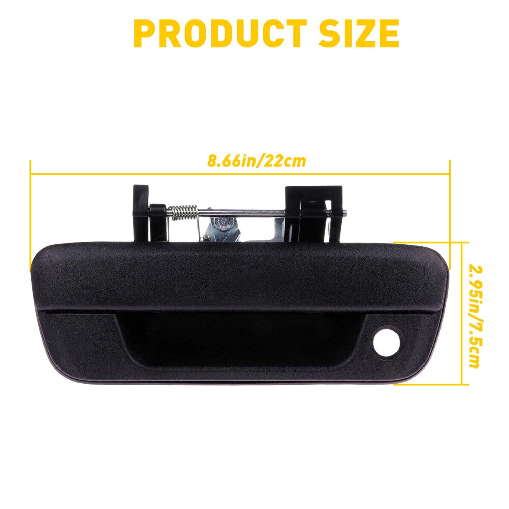 Tailgate Latch Handle for GMC Canyon Colorado (2004–2012) Black