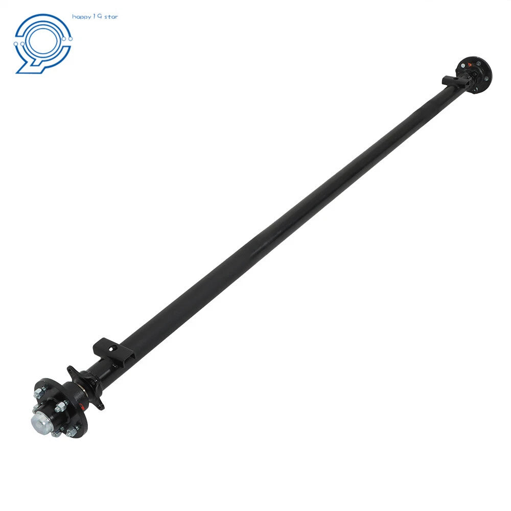 3.5K Trailer Axle 5 Lug 89" HF 74" Spring Center 5 on 4.5" with U-Bolt Kit