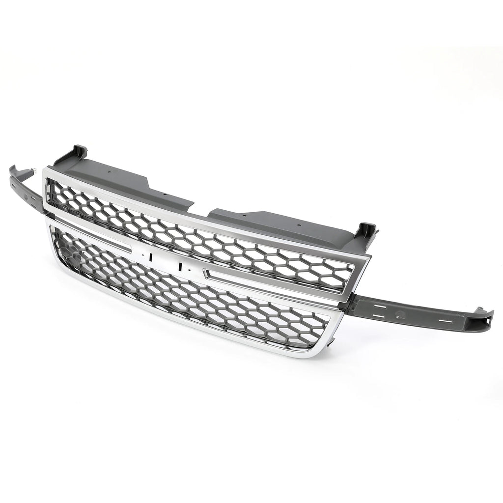 Chrome Honeycomb Grille for Chevrolet Silverado 1500/2500/3500 HD (2003–2007)