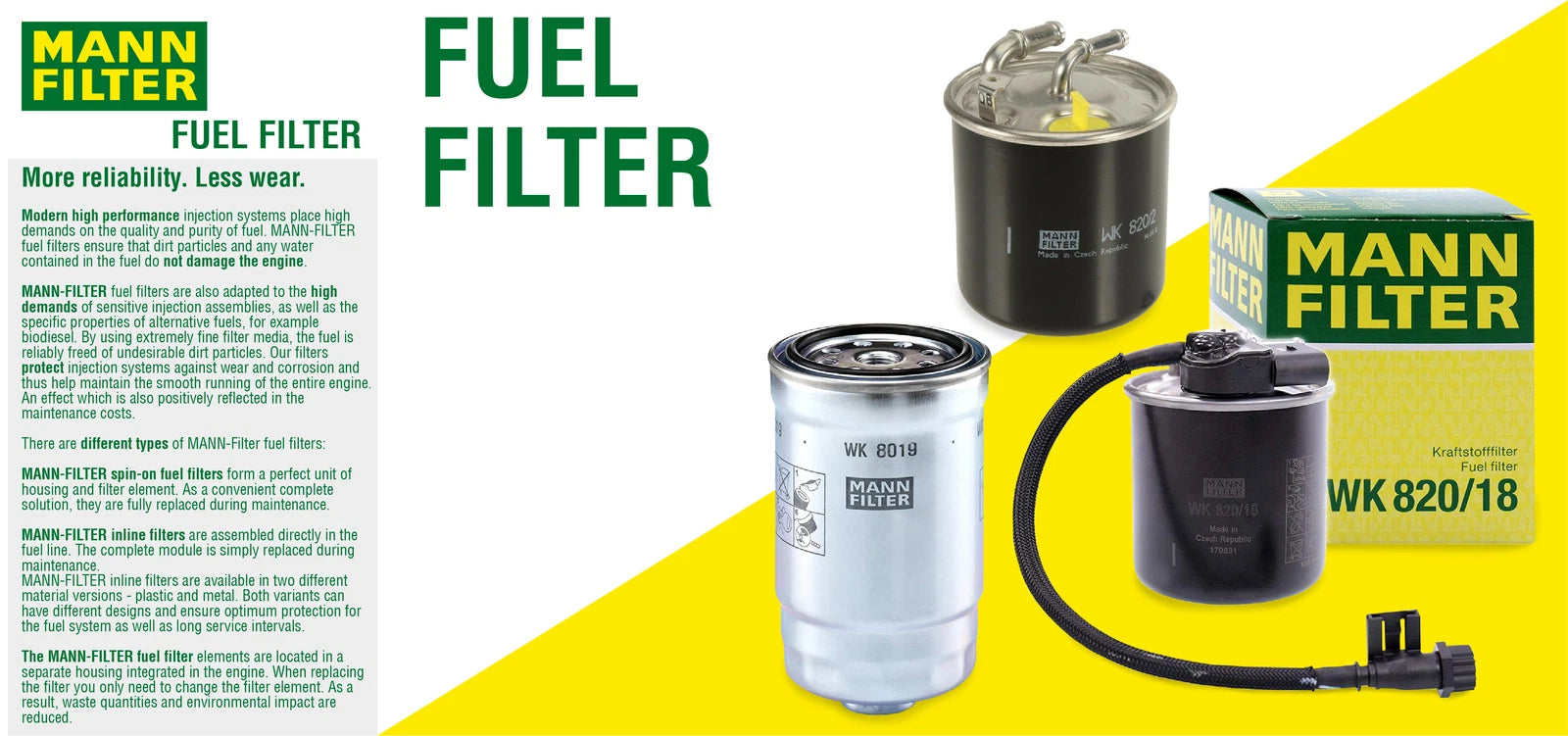 Set of 10 Fuel Filters WK692 for Audi A3 Quattro VW Beetle Golf Eos (2006–2013)