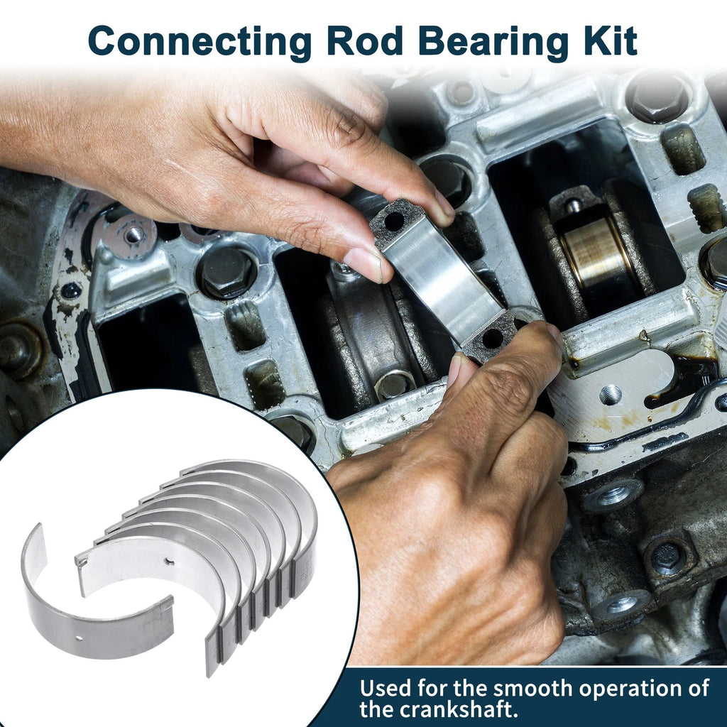 Set of 8 Connecting Rod Bearings for Nissan Almera (No. 1211122J00)