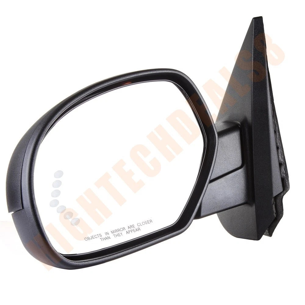 Driver Side Mirror for Chevy GMC (2007-2013) Power Fold Heated Puddle Signal