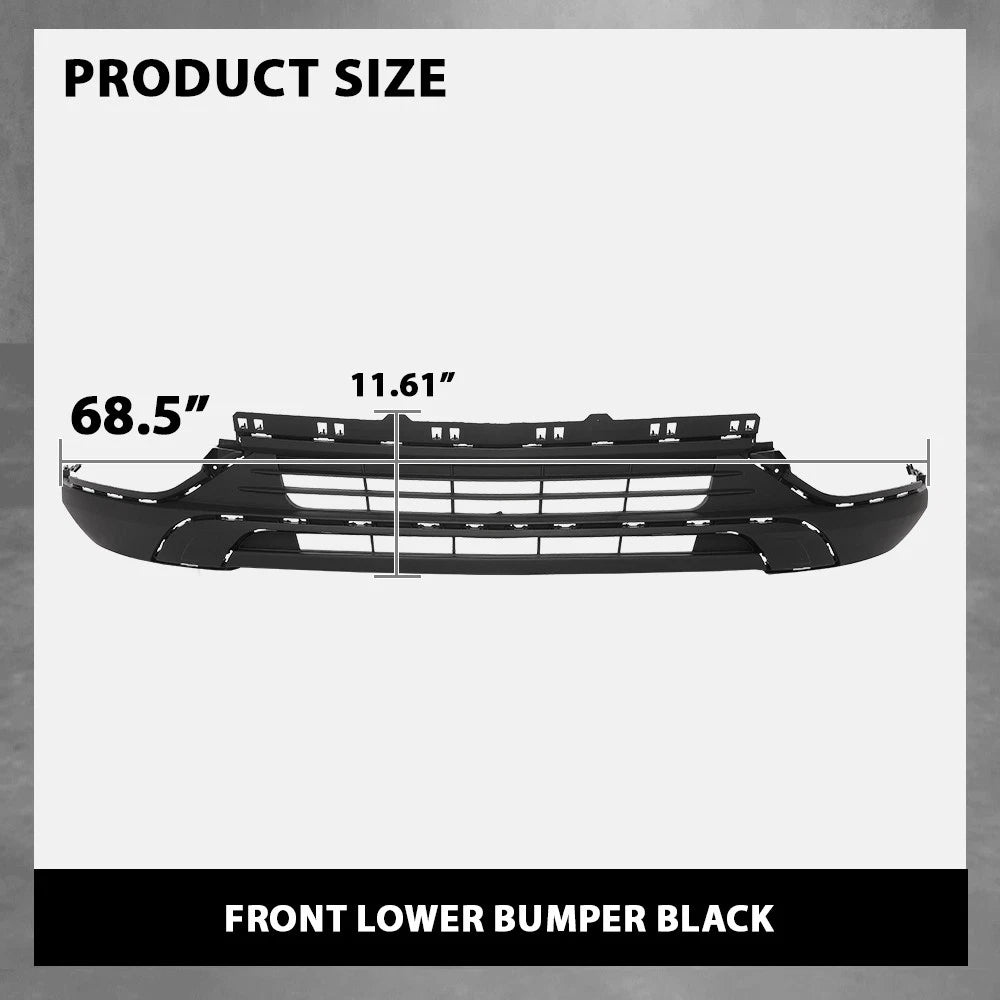 Front Lower Bumper for Buick Encore GX (2020–2023) Black
