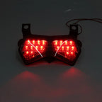 Black LED Tail Light Turn Signal for Kawasaki Z750 ZX6R (2003-2006)