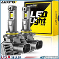 2X AUXITO 9005 LED Headlight Bulbs 6500K 22000LM High/Low Beam for Vehicles