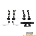 3 x Black Bullet 3 in 1 LED Turn Signal Tail Lights for Sportster S