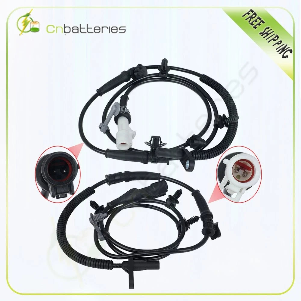Pair ABS Wheel Sensor for Lincoln MKX (2007–2012)
