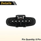 6 Pin Throttle Position Sensor Connector Plug for Toyota 4Runner (1996–2002)