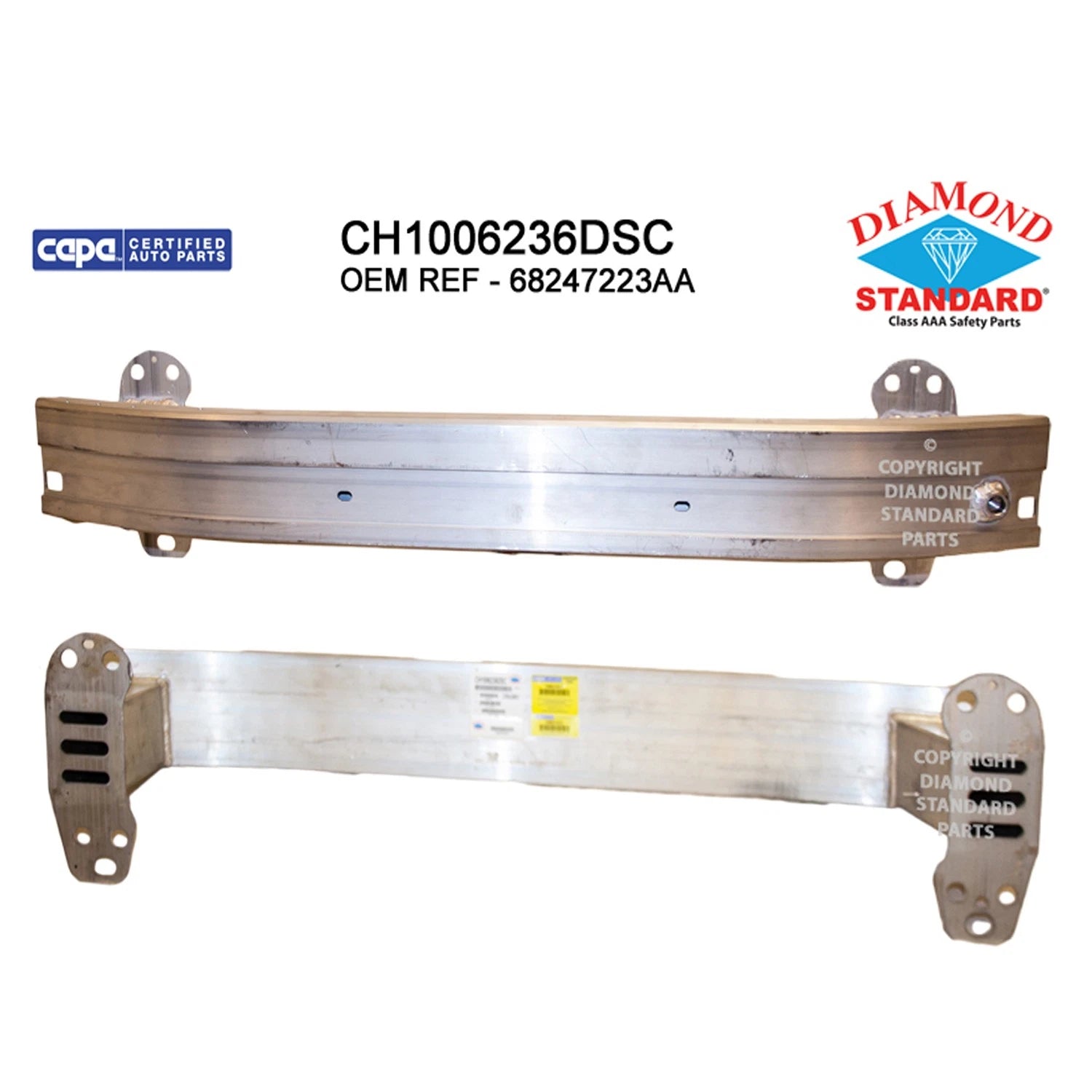 Replacement Front Aluminum Bumper Impact Bar for Toyota Hilux (2005–2015)