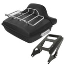 Chopped Trunk Pad & Mount Rack for Harley Touring Street Road Glide (2009–2013)