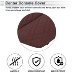 Set of 1 Center Console Cover for BMW 5 Series G30 (2018–2023) Dark Red
