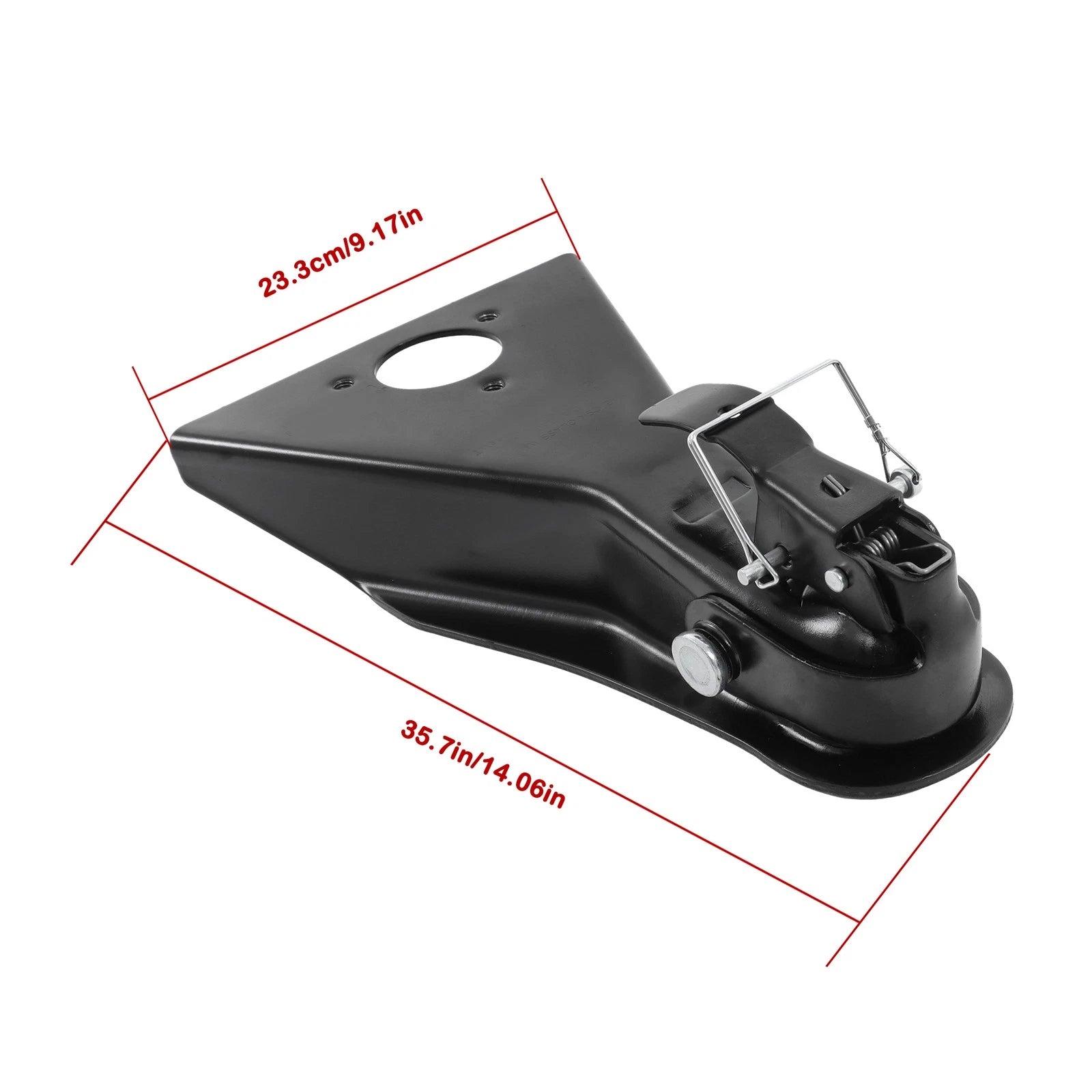 A-Frame Trailer Coupler for 8000LBS Capacity 2" Hitch Ball (Heavy Duty)