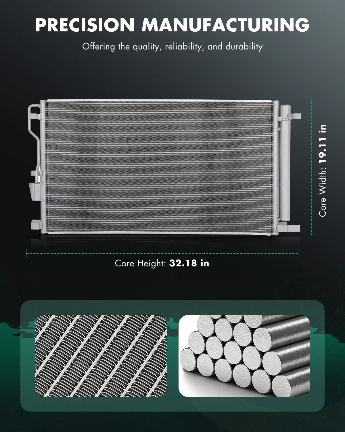 AC Condenser for Hyundai Tucson (2019–2021) & Kia Sportage (2020–2022) 30141