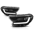 Switchback LED DRL Dual Projector Headlights for Ford Ranger (2019–2022)