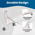 8pc Front Lower Control Arm w/Ball Joint Stabilizer End Link for Volvo S80 (2000–2006)