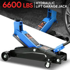 3 Ton Hydraulic Floor Jack with Swivel Casters for (6000lbs)