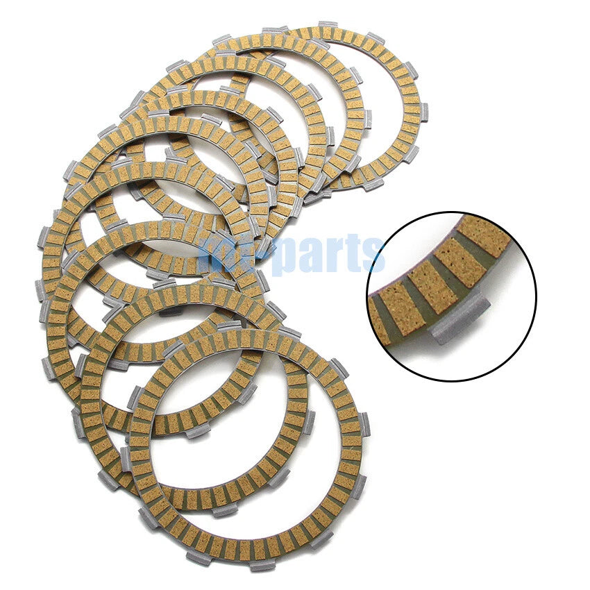 Clutch Friction Plate Kit for Suzuki VL1500 Intruder C1500 / Boulevard C90 (2005–2009)