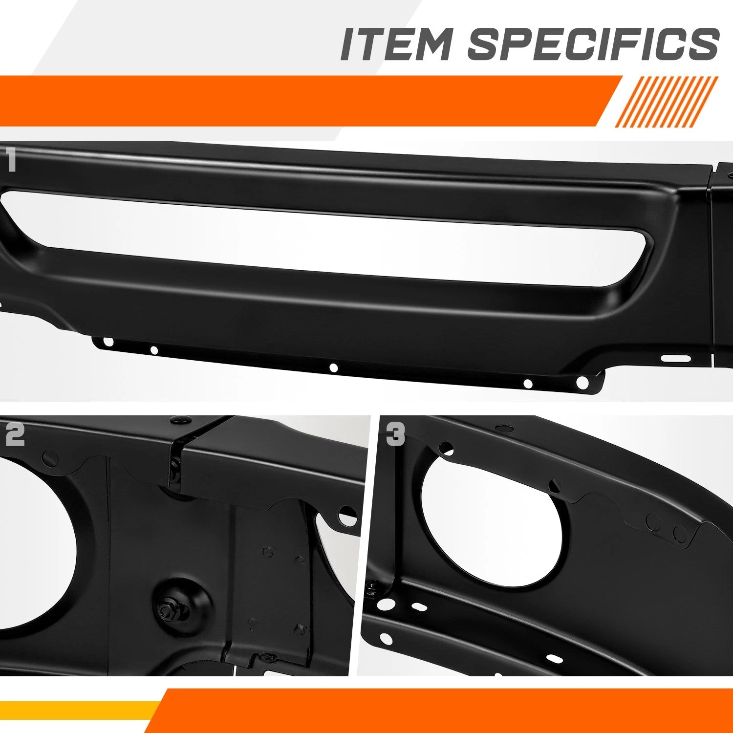 Tape-On Side Window Visors for Ford F-150 F-250 (1997–2004)