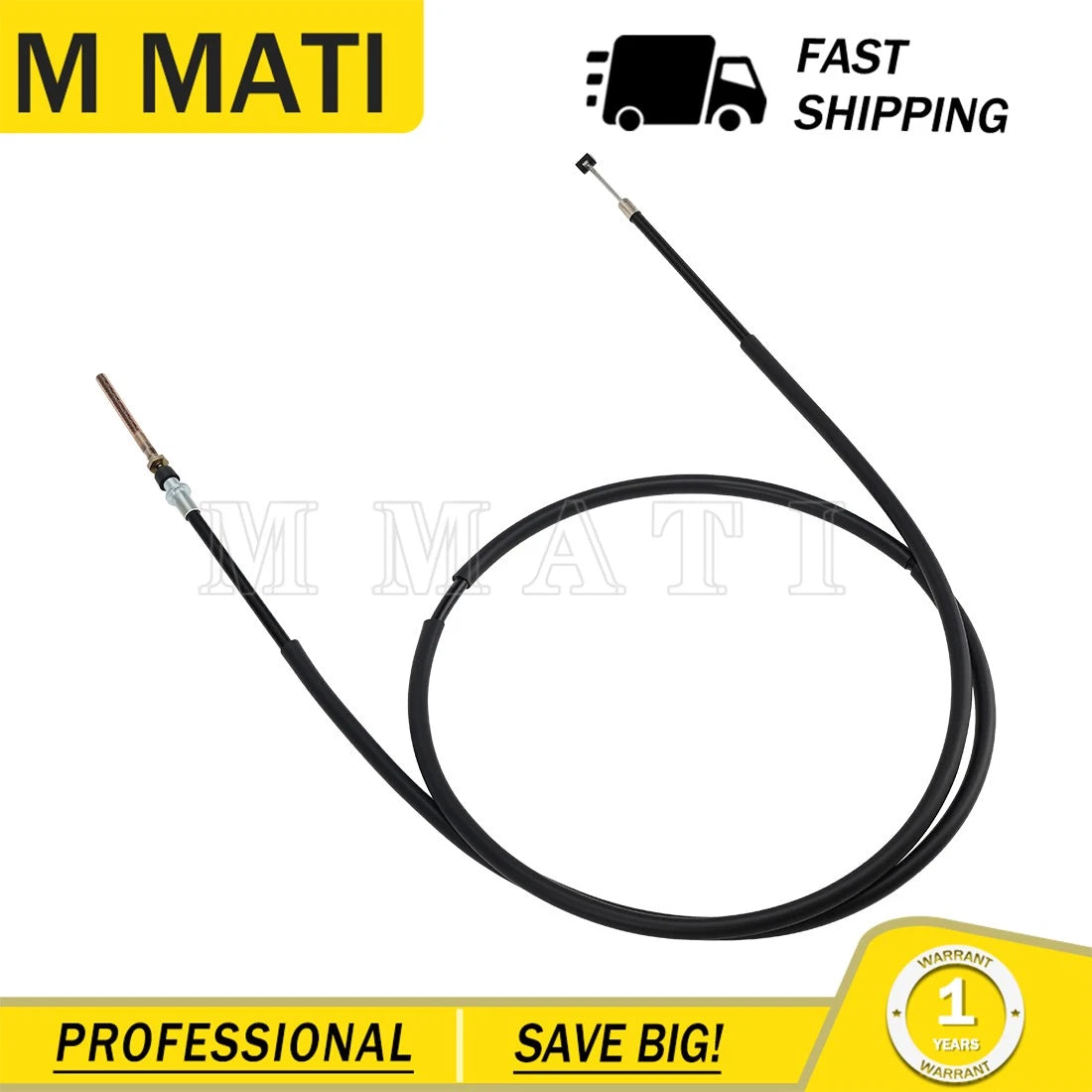 Rear Park Hand Brake Cable for Yamaha Grizzly 450 YFM450 (2008–2010) 4S2-F6341-00