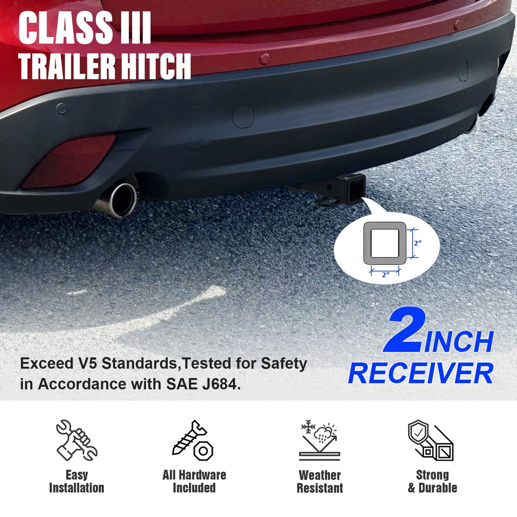 2 Inch Trailer Towing Hitch for Mazda CX-5 (2013-2016)