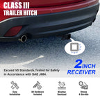 2 Inch Trailer Towing Hitch for Mazda CX-5 (2013-2016)