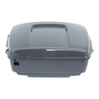 Backrest Plate Mount Rack for Harley Touring (2014–2026) Gunship Gray