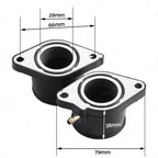 Carburetor Intake Manifold Boots for Yamaha XT600 (1983–1990)