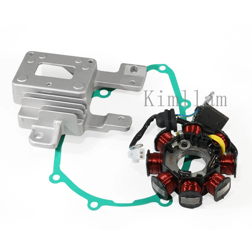 Stator Coil + Rectifier + Gasket for Honda ANF125T (2005–2006)