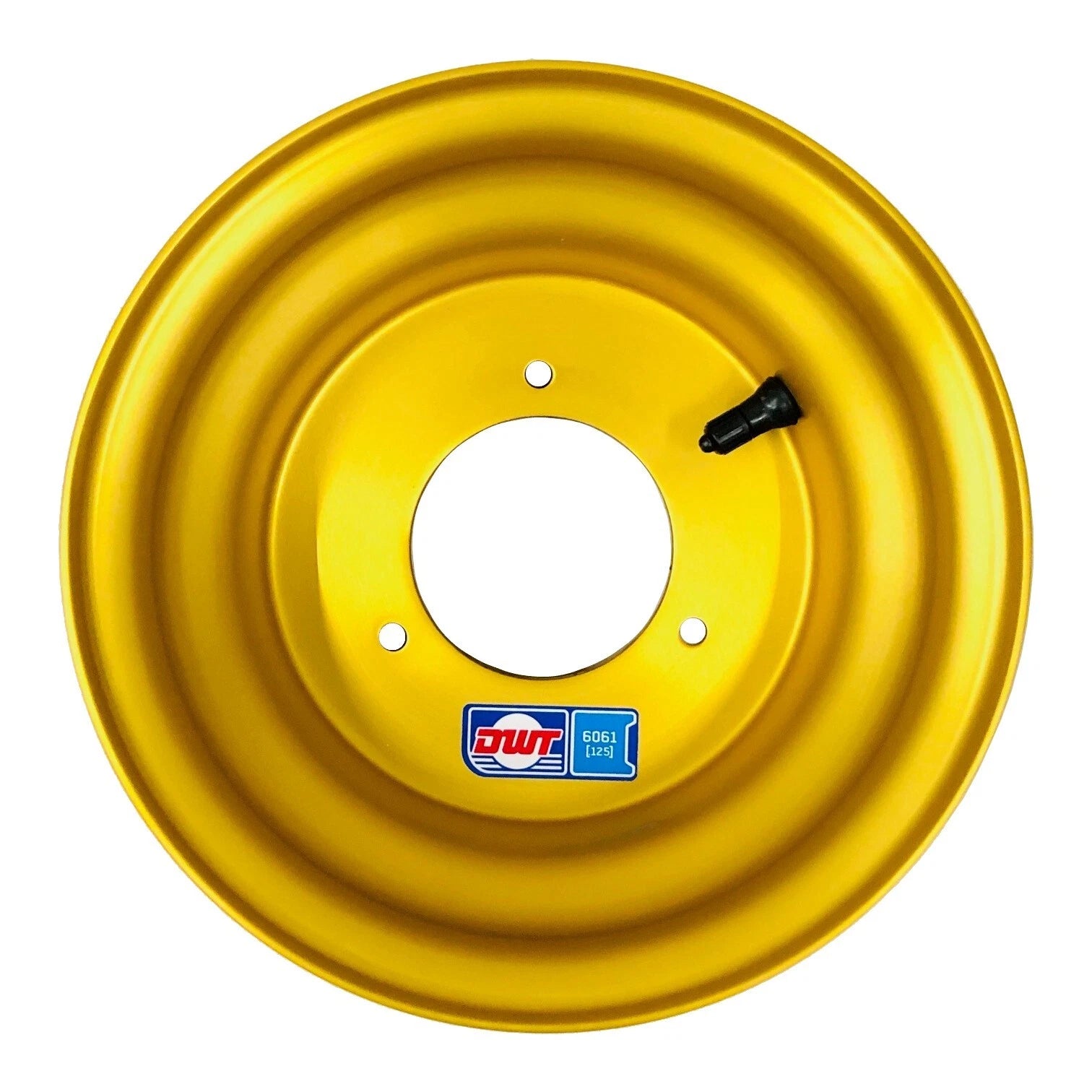 Set of 2 DWT Gold Anodized Aluminum Front Rear Wheels Rims for Honda ATC 70 (1970–1985)