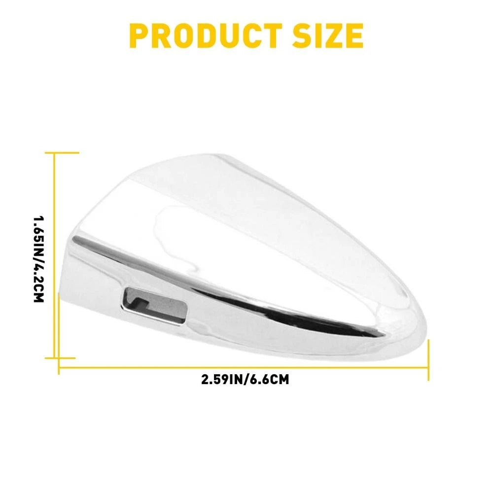 Chrome Front Driver Left Door Handle Cap Cover for Lexus ES350 (2007–2012)