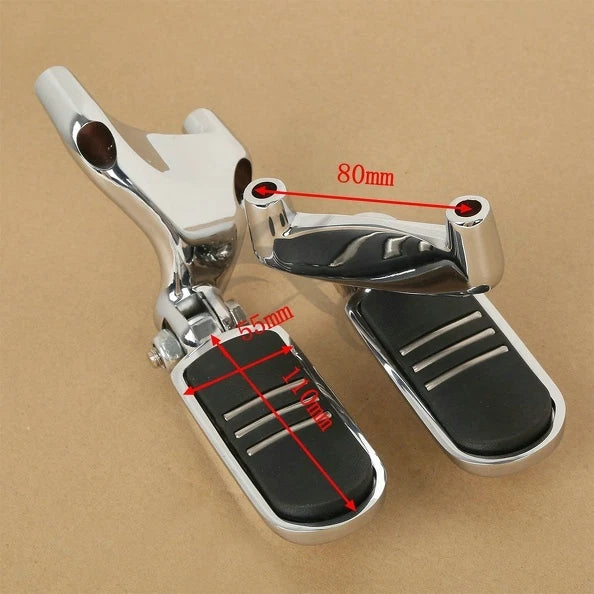 Passenger Footpeg Pegs Footrest Bracket for Harley Sportster 883 1200 (2004–2013)