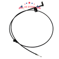 Hood Release Cable with Handle Pull for Honda Civic (2001–2005)