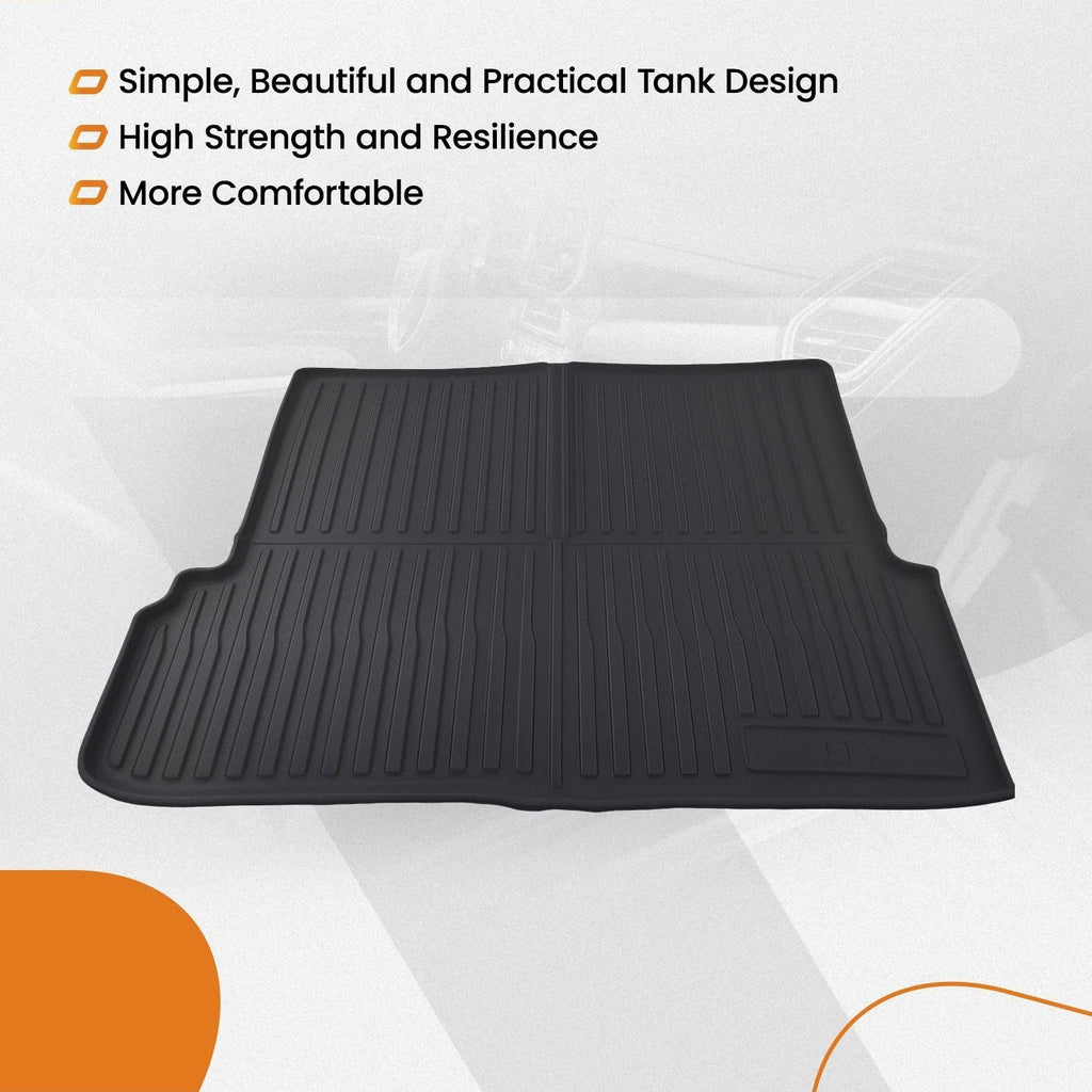 All Weather Cargo Liner Mat for Lexus GX460 (2010–2022) TPE Black Rear Trunk