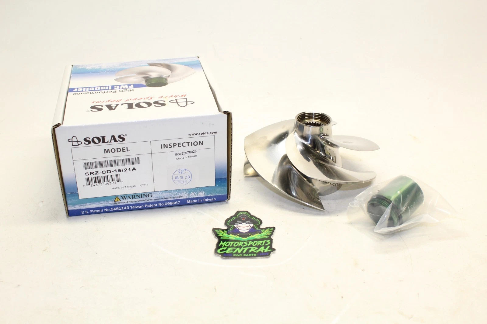 Solas 159mm Impeller for Seadoo GTX RXT RXP X 215 255 260 (SRZ-CD-15/21A)