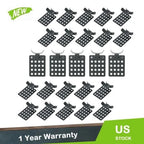25 Pc Aluminum Heat Cable Roof Clip for Securing Heat Tape (Universal)