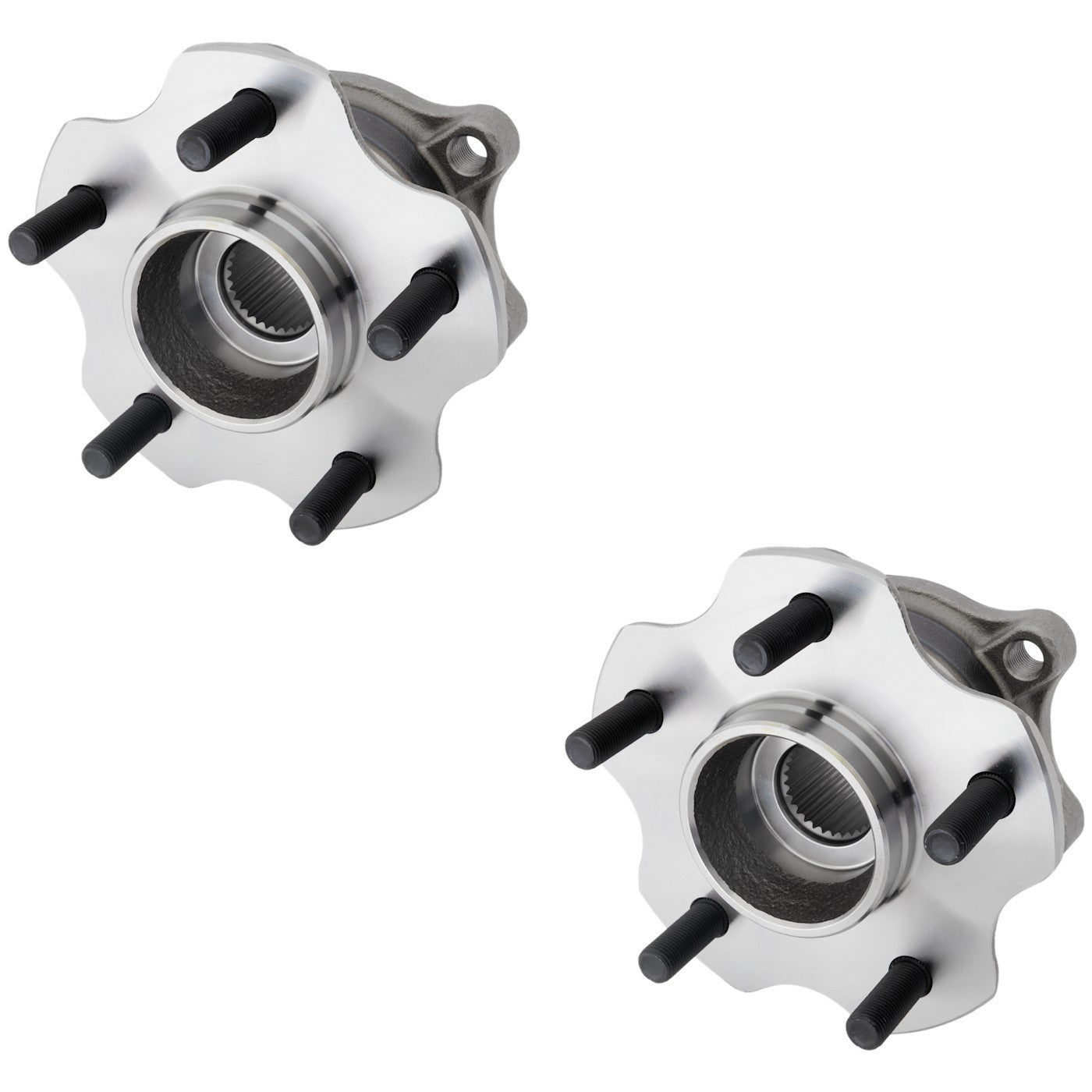 2X Wheel Hubs for Honda Fit (Rear Driver & Passenger Side)